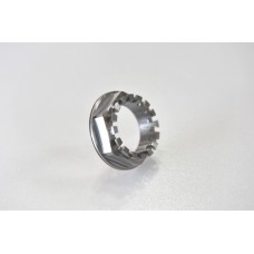 AELLA Small Hub Hexagonal Titanium Rear Axle Nut (Wheel Side)